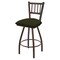 Holland Bar Stool Co 30" Swivel Bar Stool, Brnz Finish, Canter Pine Seat X810 - alternate 1
